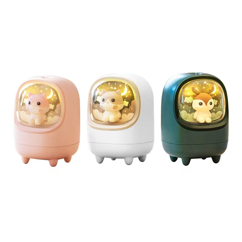 mainimage5Portable-Air-Humidifier-USB-Wireless-Ultrasonic-Aroma-Essential-Oil-Diffuser-Cute-Pet-Humidificador-with-Atmosphere-Lamp